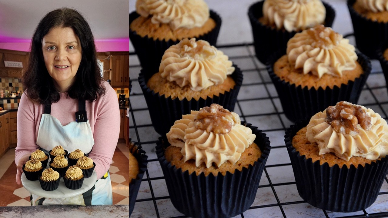 Coffee and Walnut Cupcakes - Everyone Wants This Recipe!