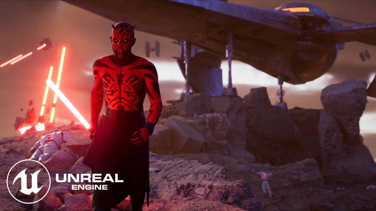 Unreal Engine 5 Beginner Tutorial - Create a Star Wars Scene