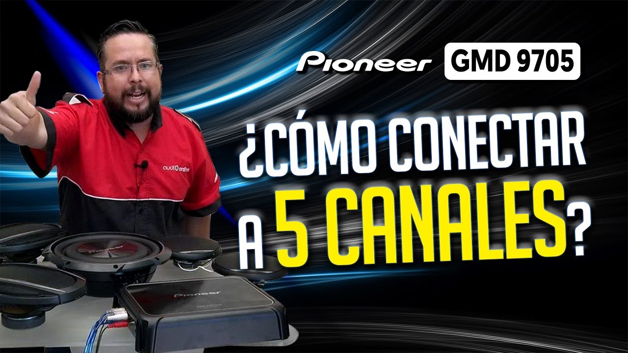 Como instalar un amplificador de 5 canales | Tutorial Pioneer GM-D9705