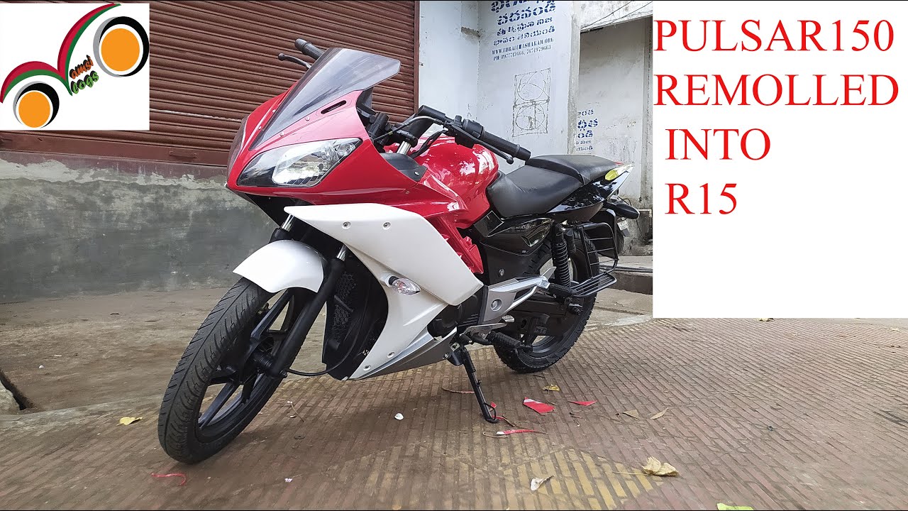Pulsar150 Remodel into R15 with originality look