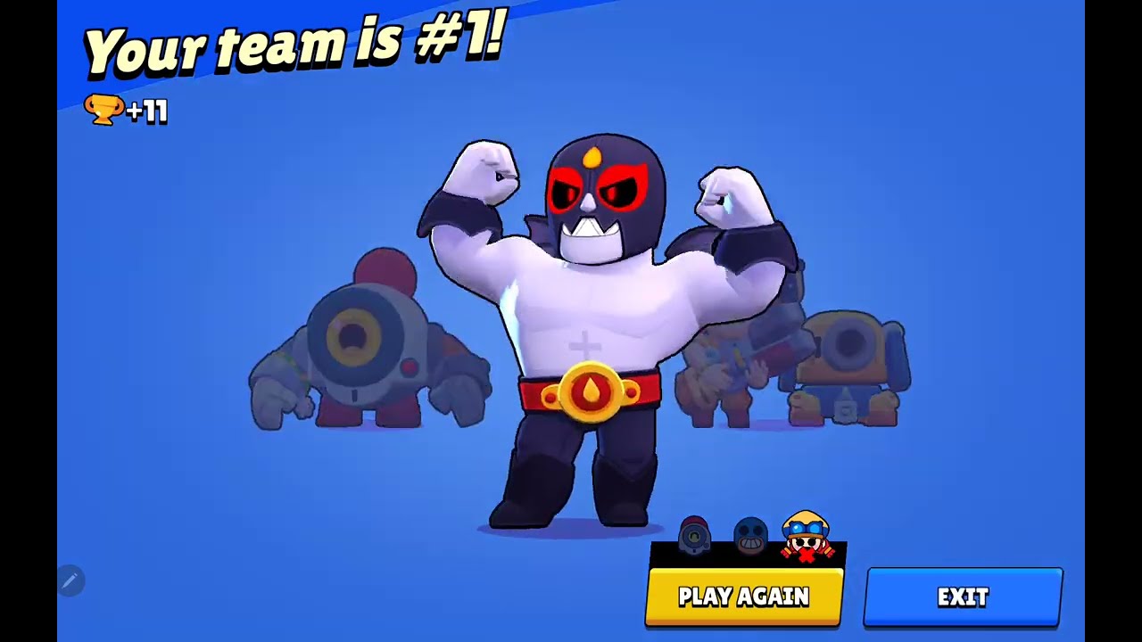 Brawl stars ep1 playing all characters.