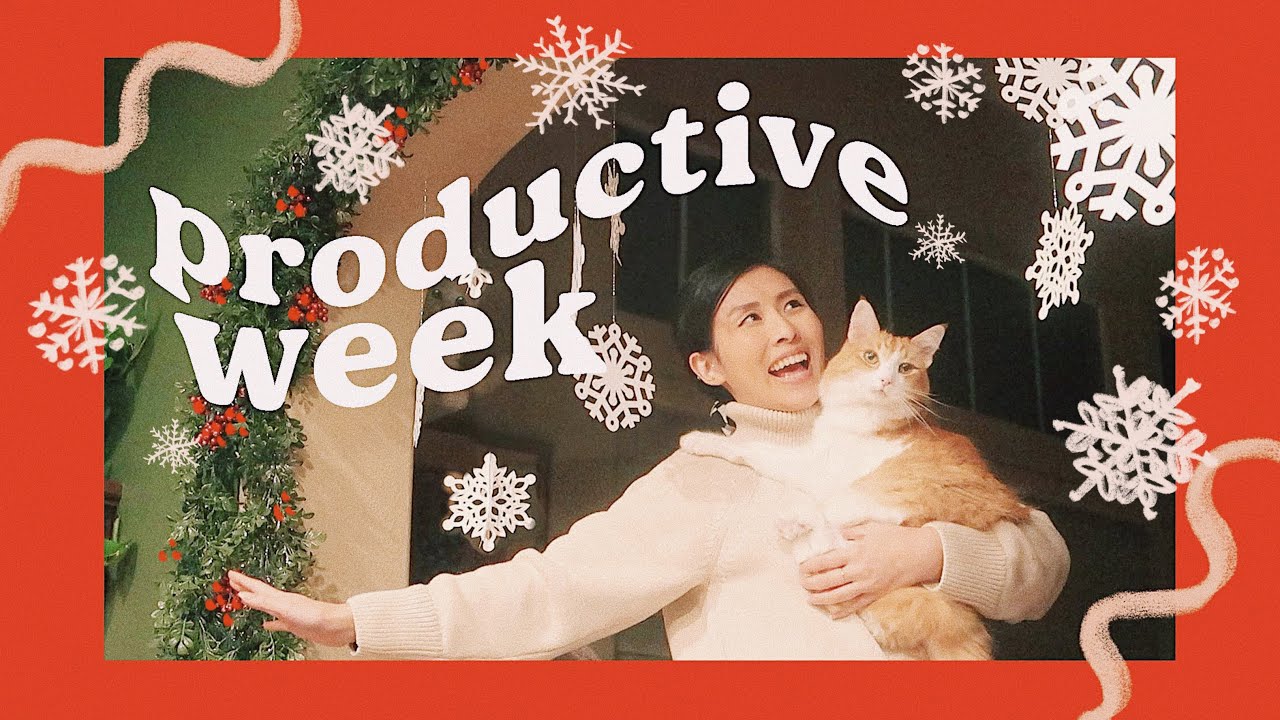 1. hardcore decorating, cooking & checking off my huge to-do list 🎄 ⁄ December Weekly