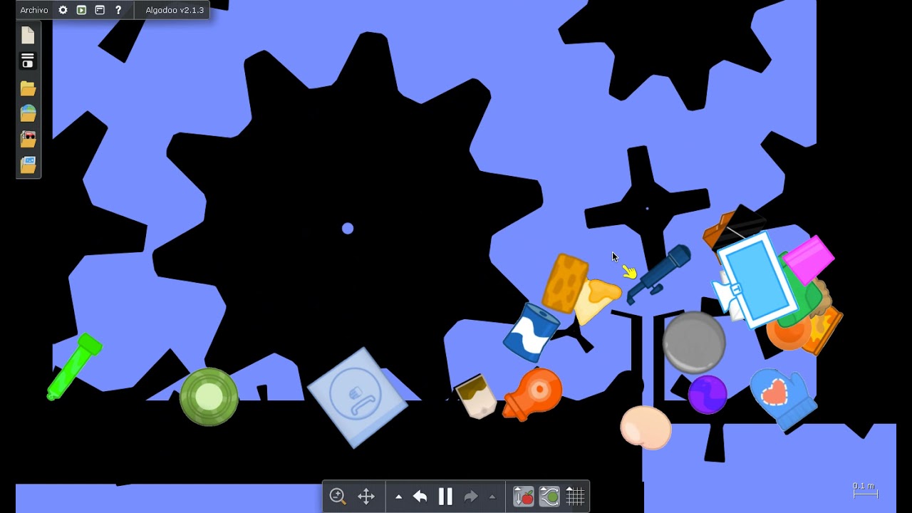 animated inanimate battle marble race part 1