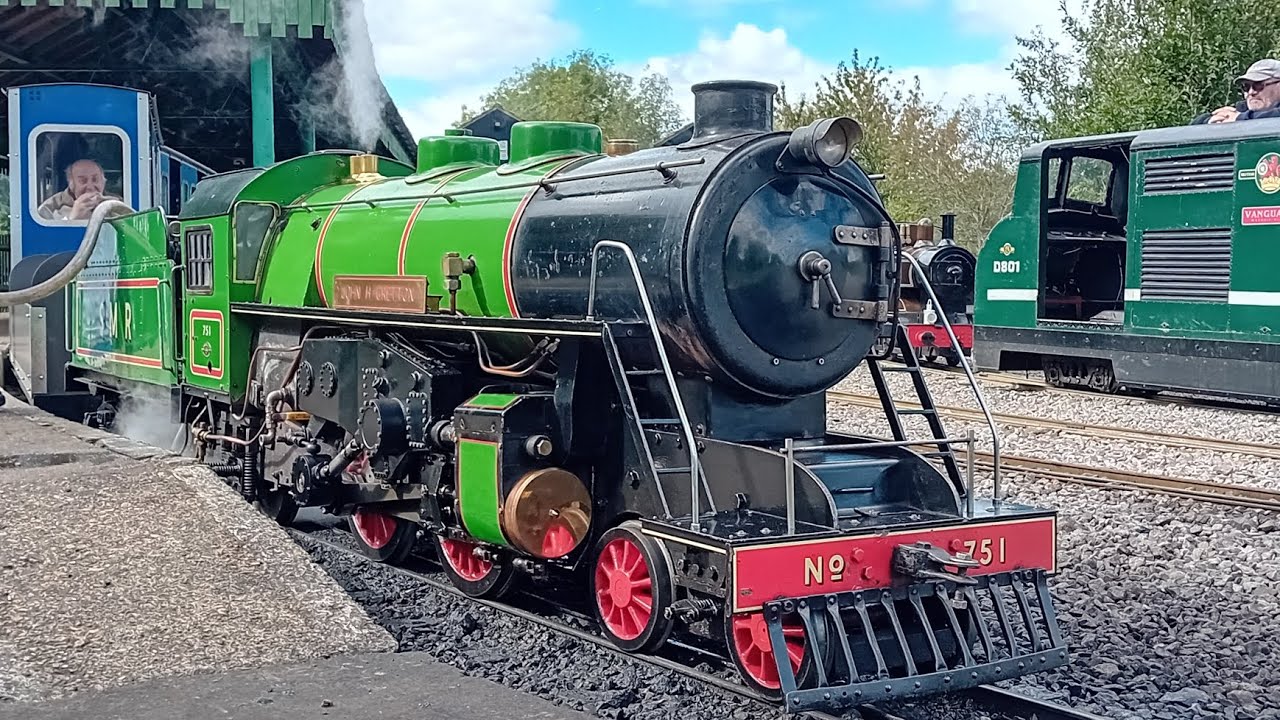 Eastleigh Lakeside Railway End of Season Gala + Rededication Ceremony