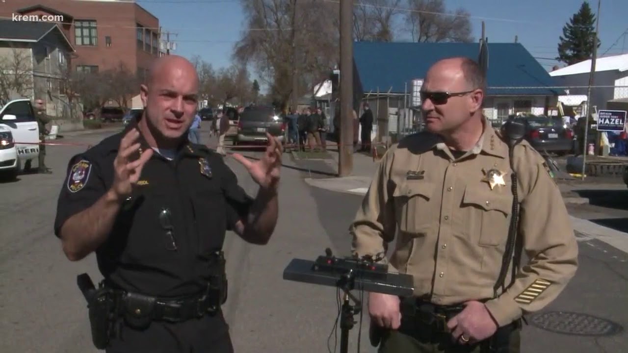 Law enforcement updates media on officer-involved shooting in Hillyard
