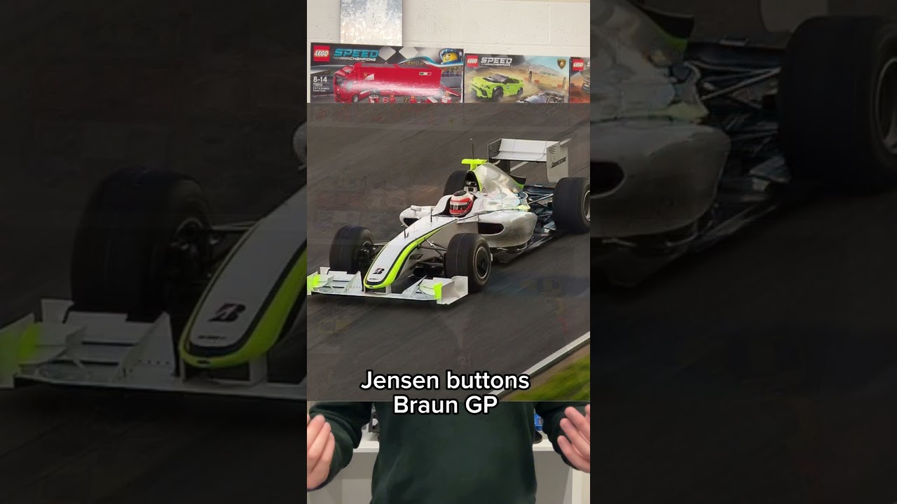 Новые легендарные автомобили LEGO F1!