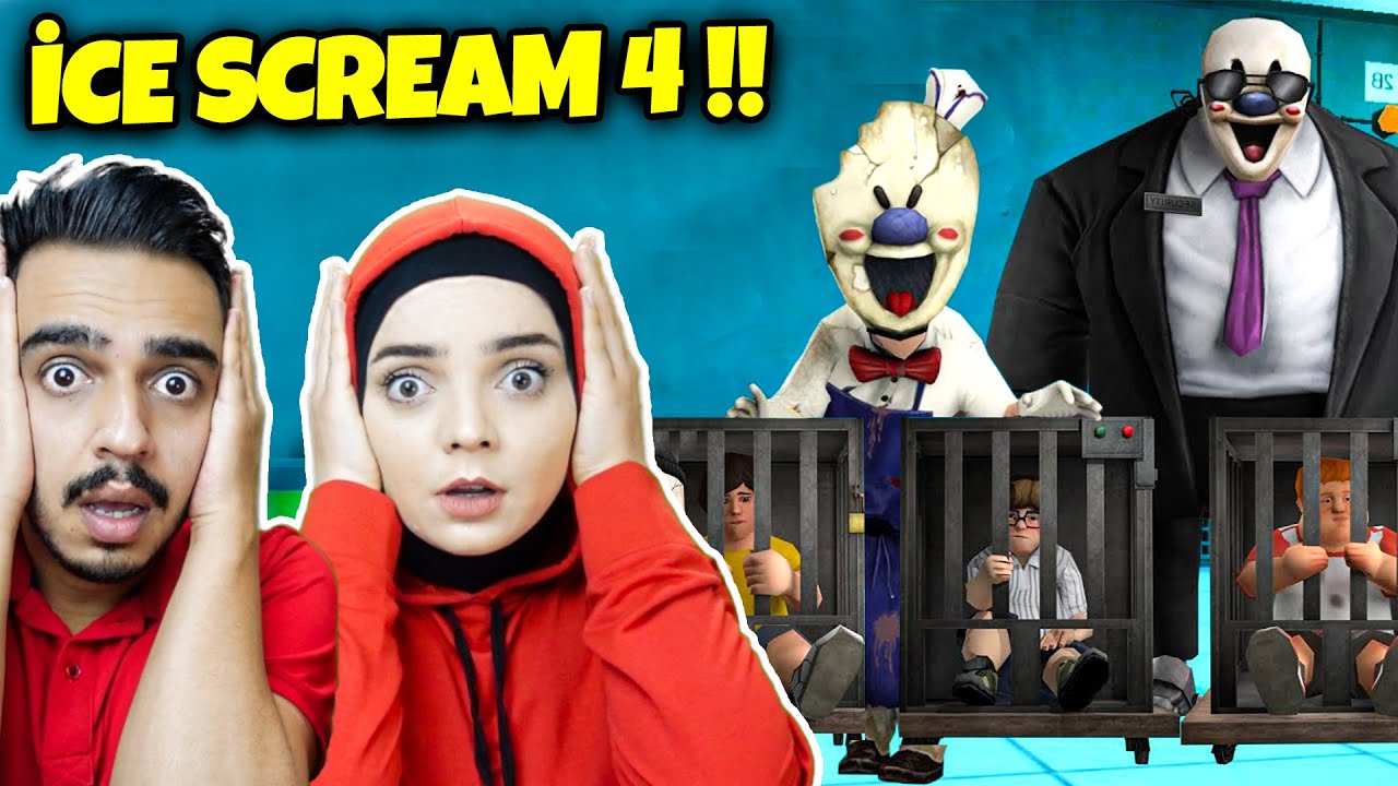 ARKADAŞLARINI DONDURMACI RODTAN KURTAR 😱 ICE SCREAM 4