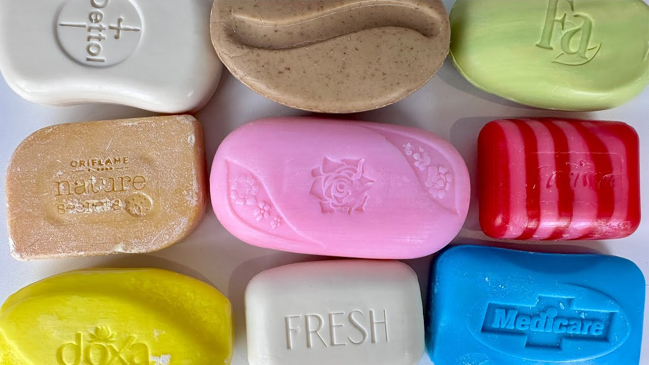 ASMR Carving soap. Soothing cutting soap. ASMR Soap.