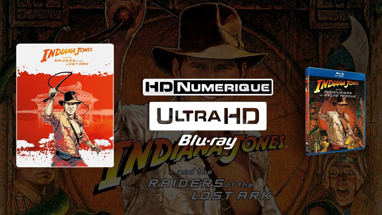 Indiana Jones & Les Aventuriers de l'Arche Perdue (Raiders of the Lost Ark) : 4K Ultra HD vs Blu-ray