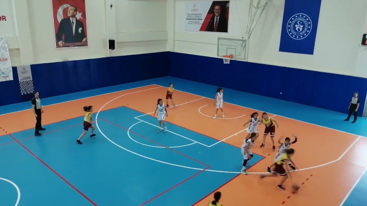 (U12Kız) Antalya Büyükşehir Belediyesi Sk 84-16 Şimşek Sk