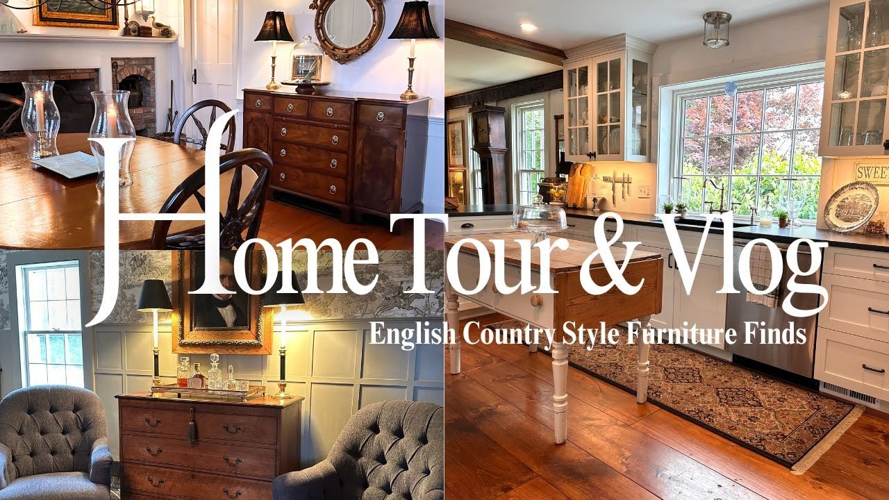 Наконец-то! Новый мини-тур по дому от English Country Furniture Finds