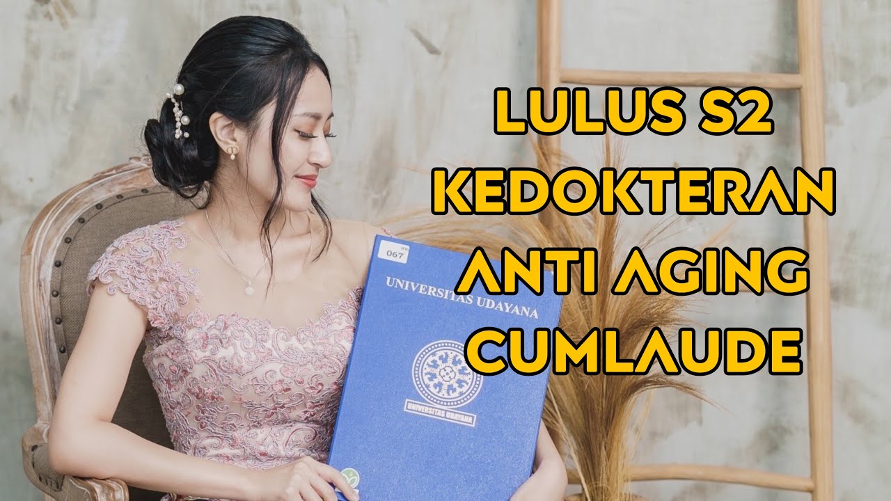 Lulus S2 Kedokteran Anti Aging Cumlaude! | dr. Clarin Hayes M.Biomed(AAM)