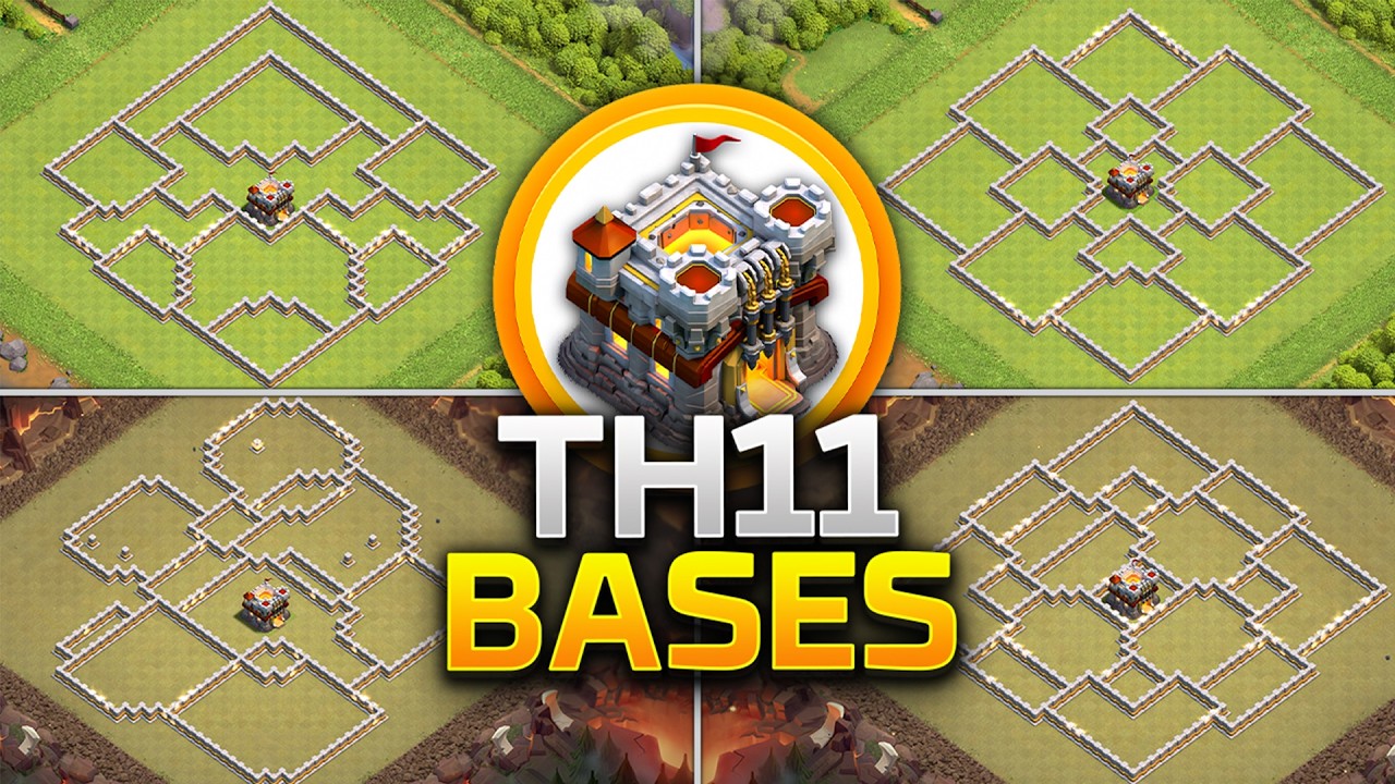 NEW BEST TH11 Base Layouts for 2026! + Links