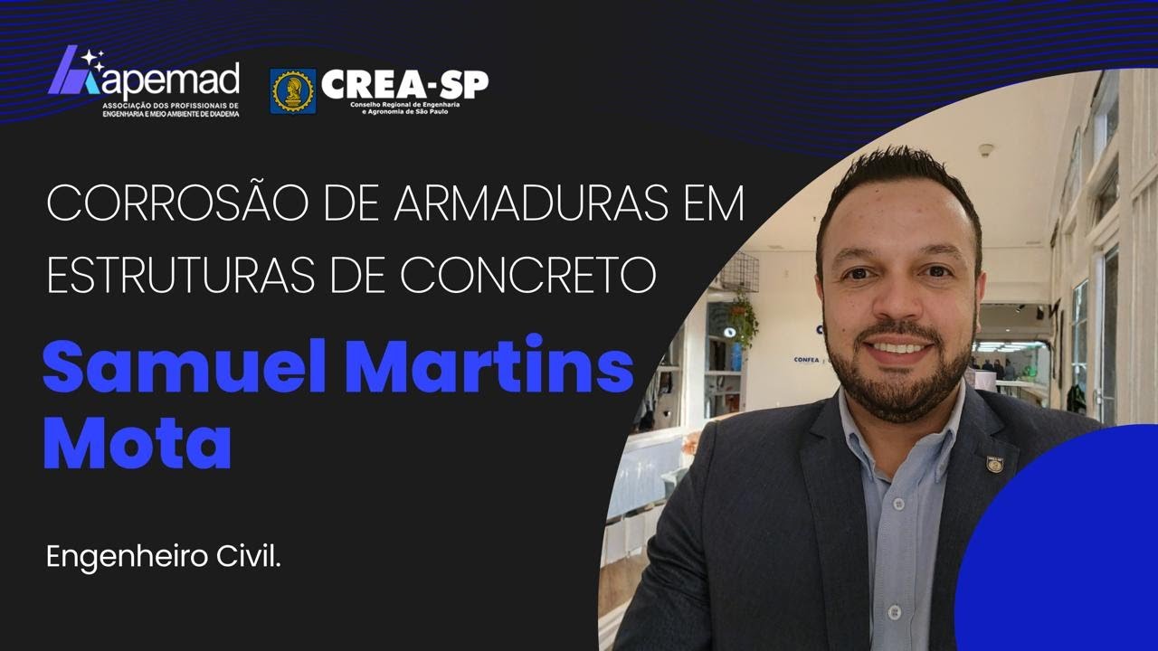 CORROSÃO DE ARMADURAS EM ESTRUTURAS DE CONCRETO ARMADO!!