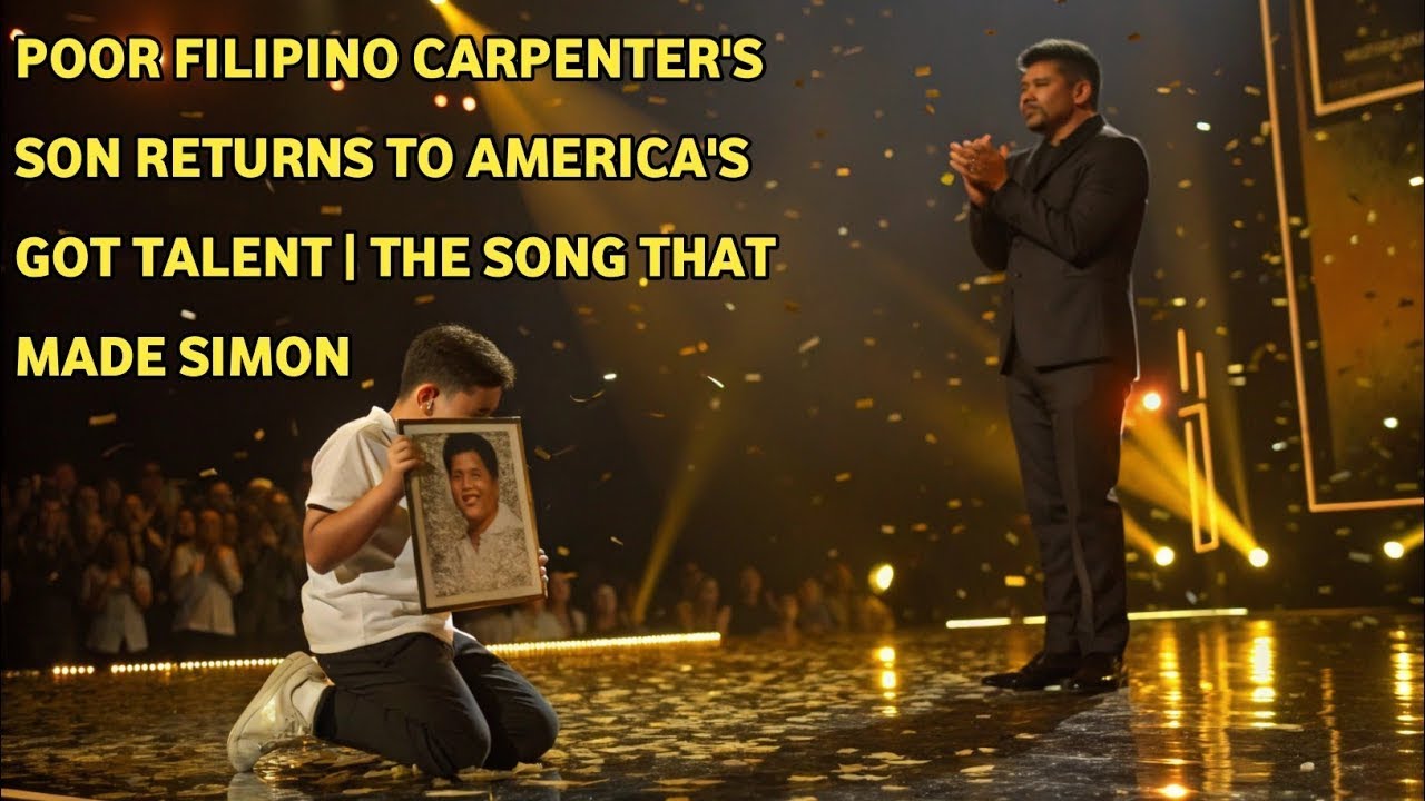 Poor Filipino Carpenter's Son Returns to America's Got Talent   The Song That Made Simon  1