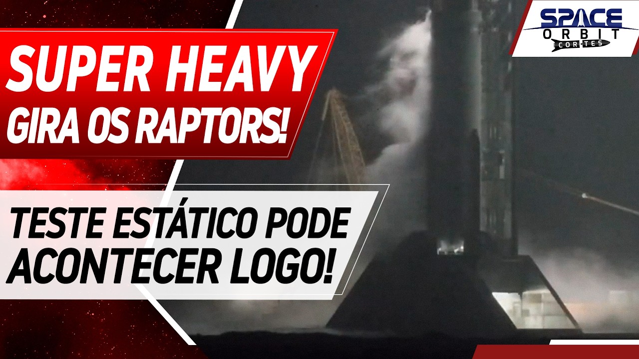 SUPER HEAVY B19 FAZ SPIN PRIME COM RAPTOR 3!