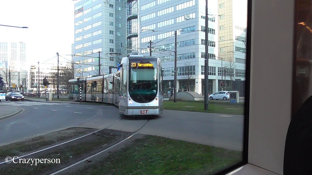 RET tram 4: Rotterdam CS - Soetendaalseweg 2018