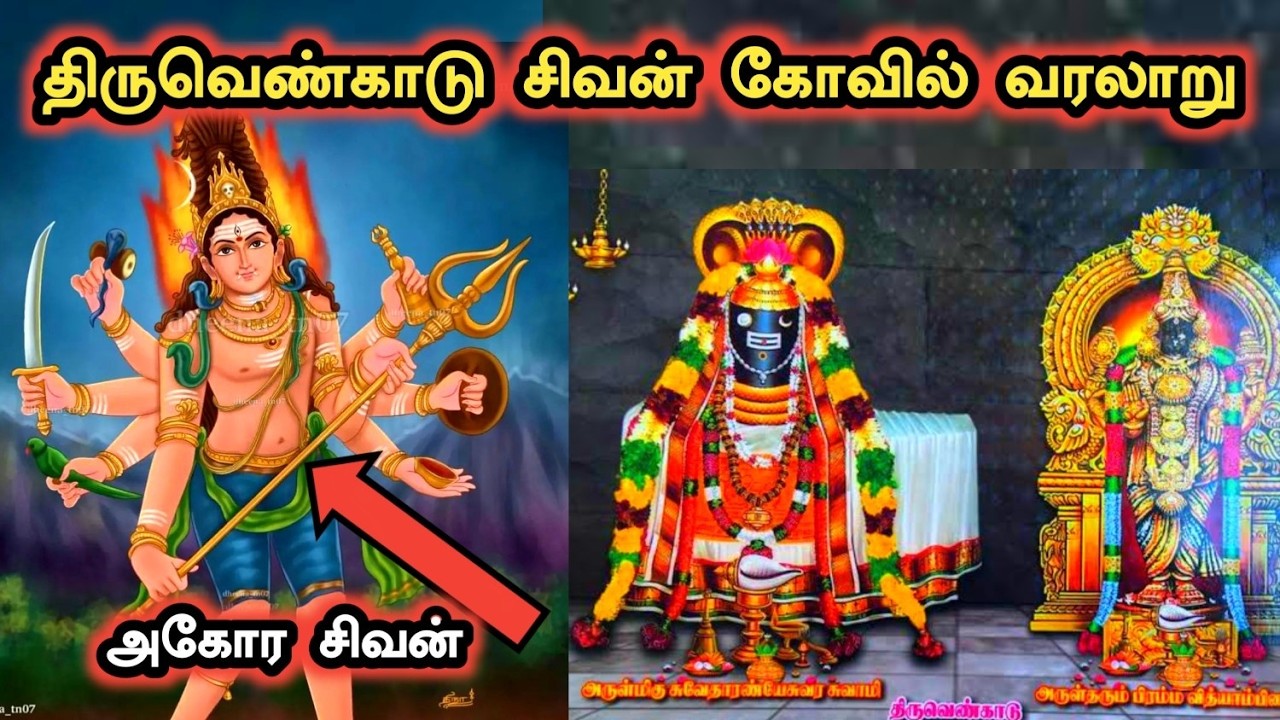 திருவெண்காடு புதன் கோவில் வரலாறு | Thiruvenkadu Temple History in Tamil | Sivan and Budhan temple