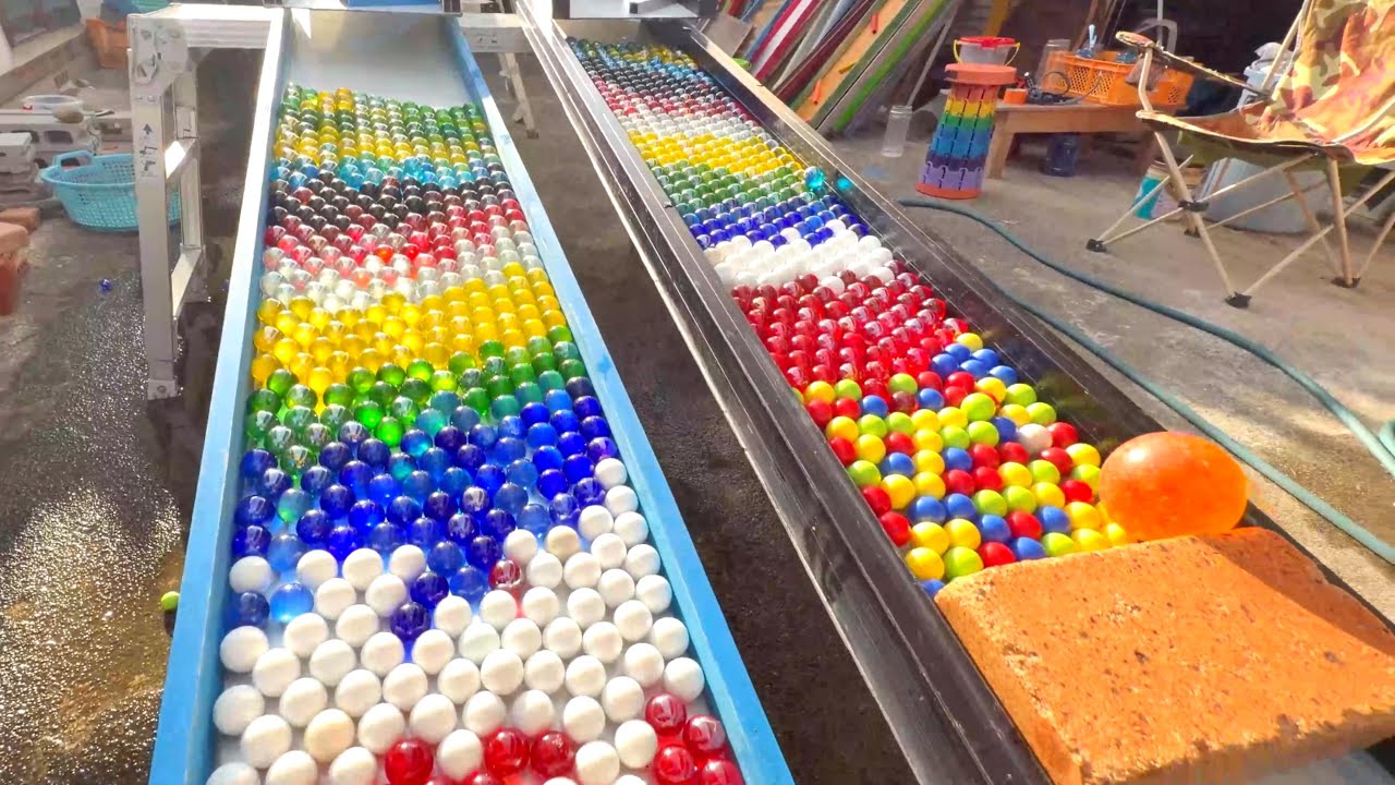 Marble Run Twin Course ASMR for Relaxing and Deep Sleep