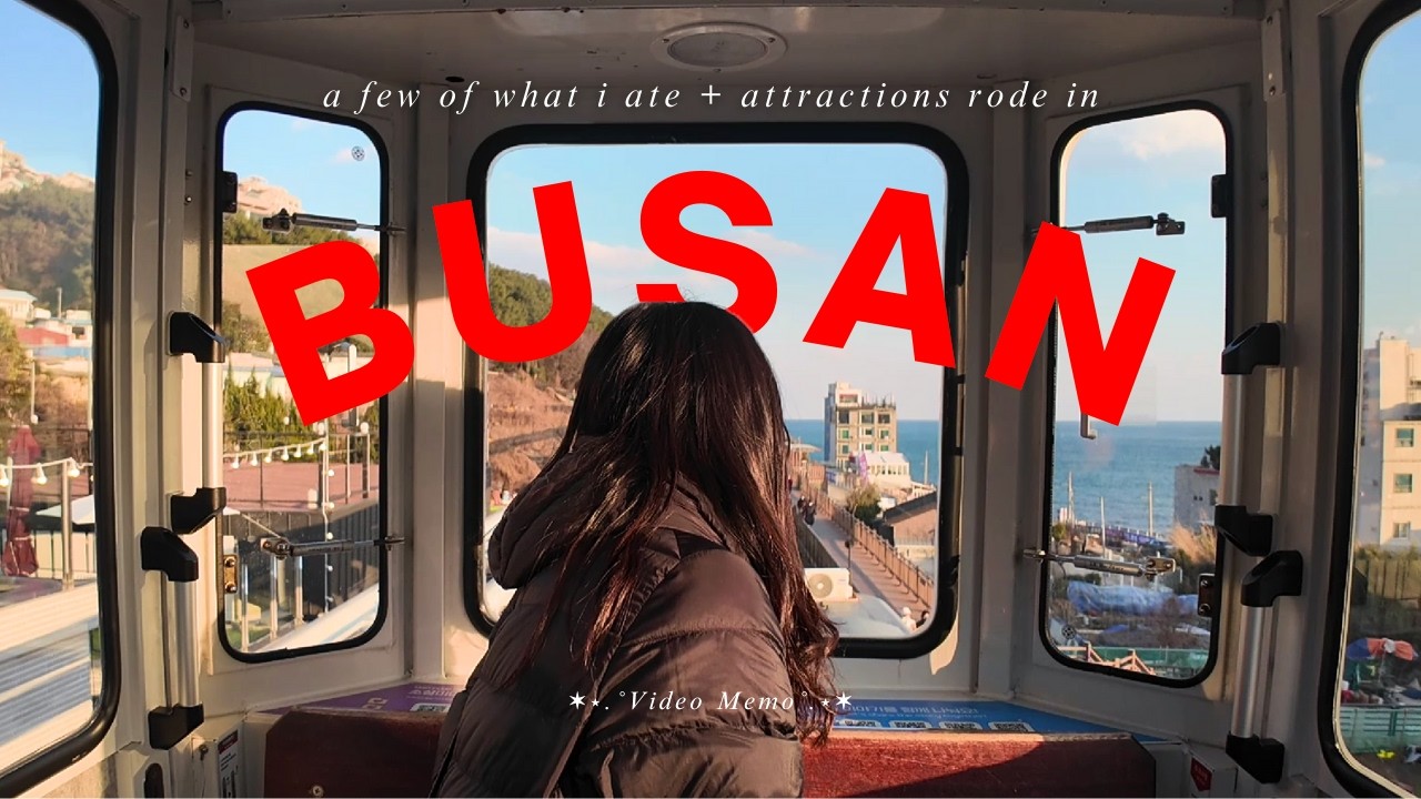 interesting things in busan: eating a live octopus + riding the sky capsule