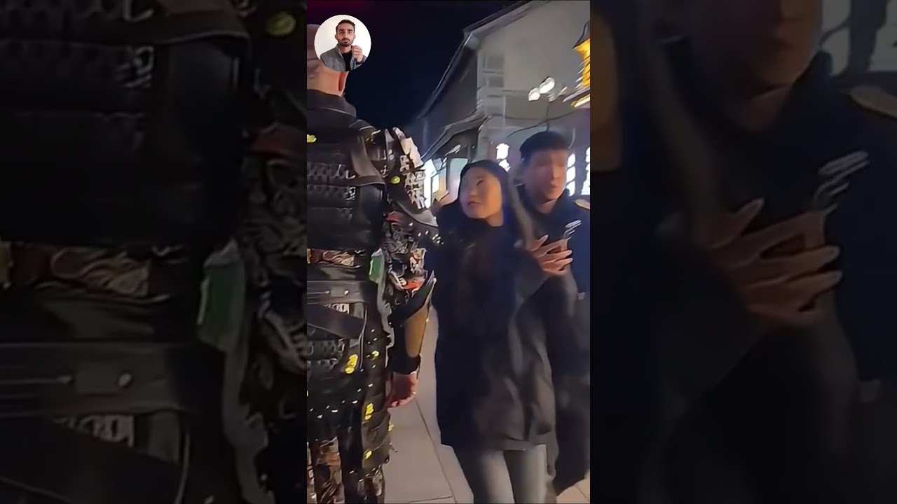 Epic Mongol Warrior Costume! Victory on the Streets! ‪@Tatto-Couple‬ #fashion #warriors #mongolia