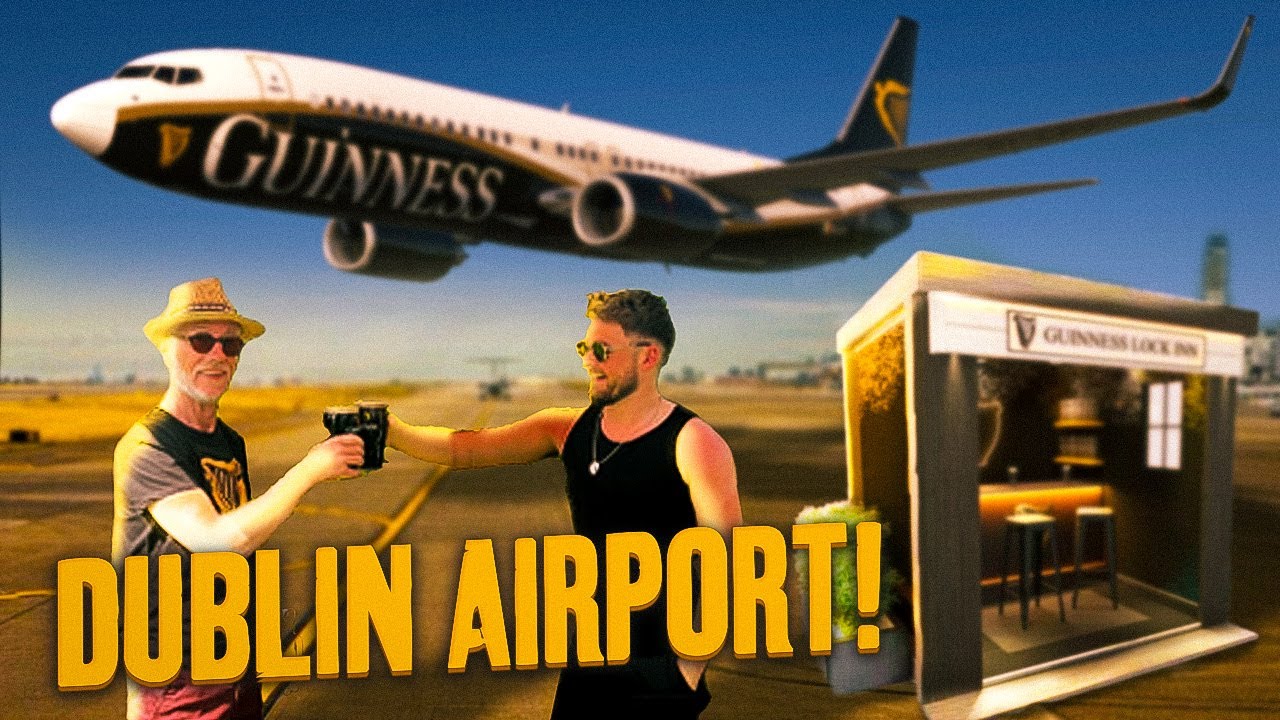 Official GUINNESS BAR Review at DUBLIN AIRPORT!