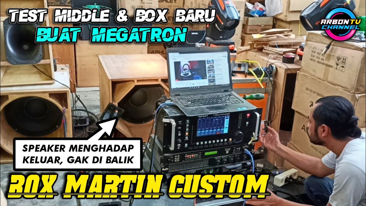 BREWOG NYOBA MIDLE HIGH & BOX MARTIN CUSTOM UNTUK MEGATRON