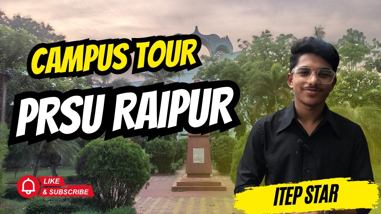 Pandit Ravishankar Shukla University Campus Tour 🎓