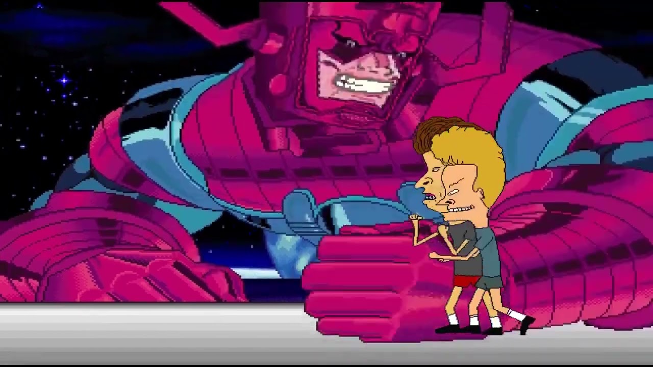 MUGEN Beavis and Butthead vs Galactus  HD [60fps]
