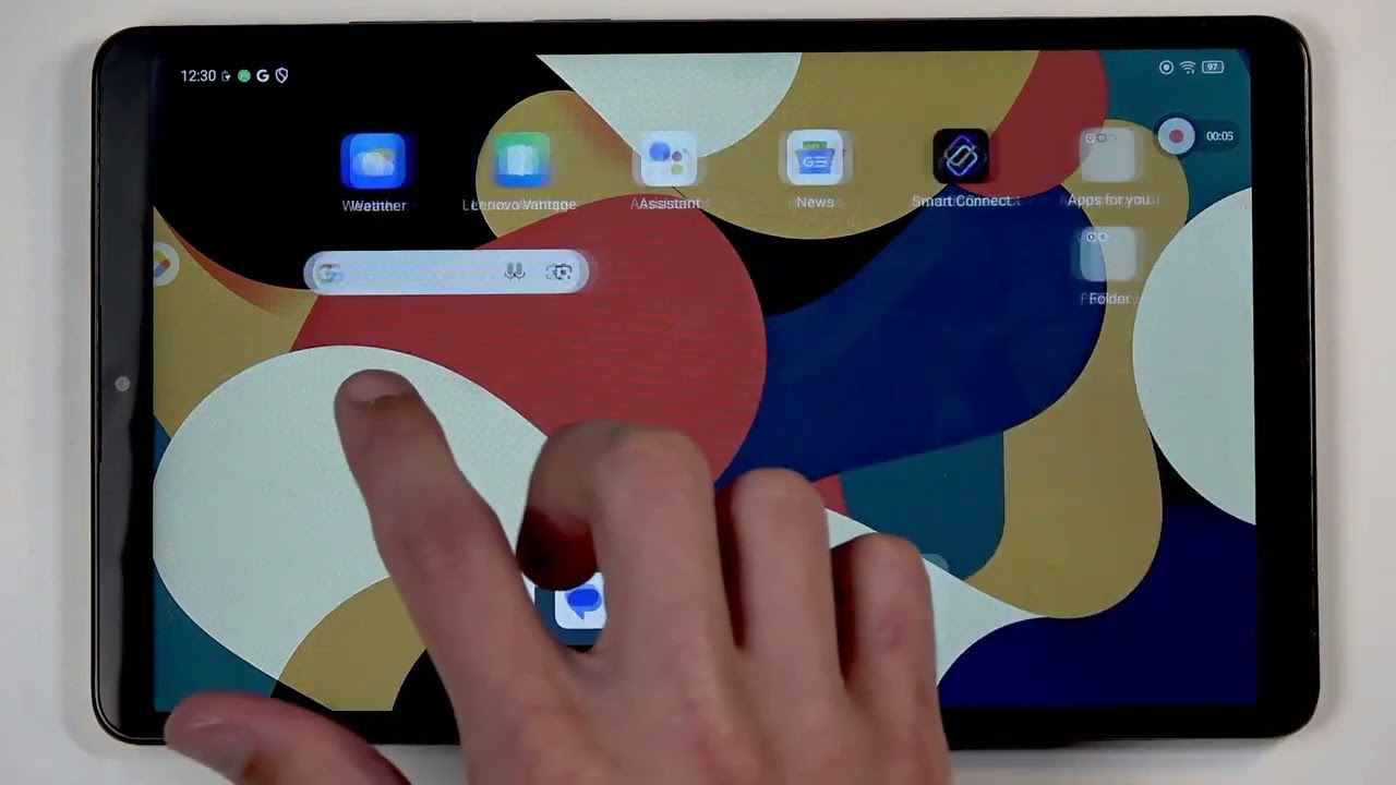 LENOVO Tab One - كيفية تسجيل الشاشة