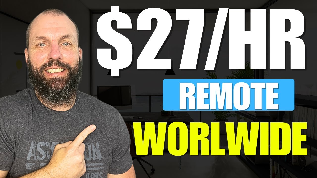 5 Best Work From Home Jobs 2024 (Worldwide)!