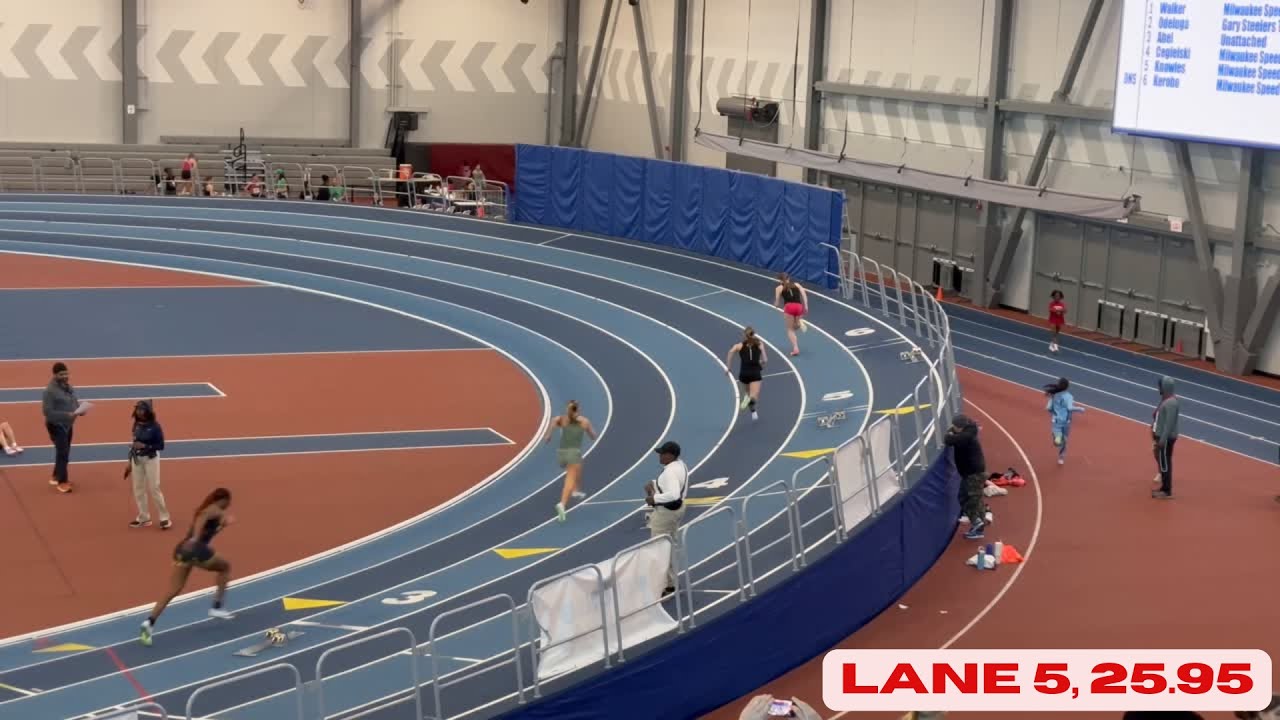 2026 BOWA Girls Invite 200m 25.95 - Lane 5