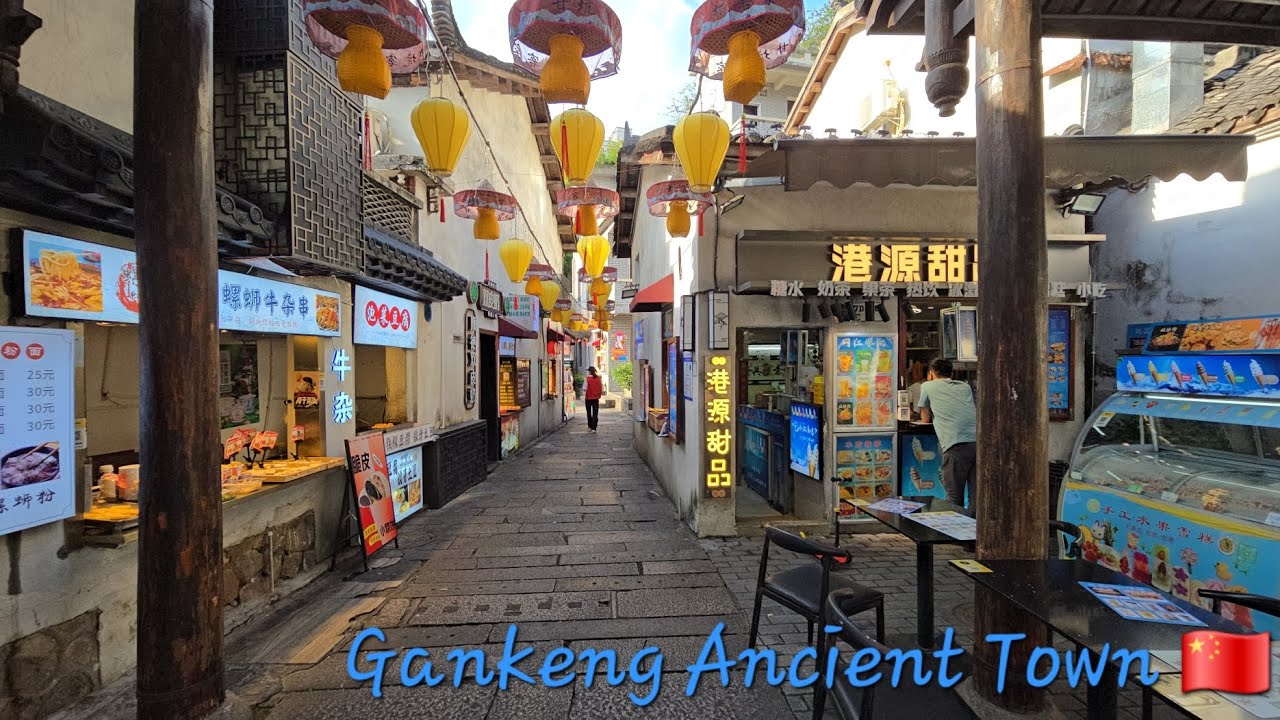 [1440p60fps]Shenzhen : Walking in Gankeng Ancient Town