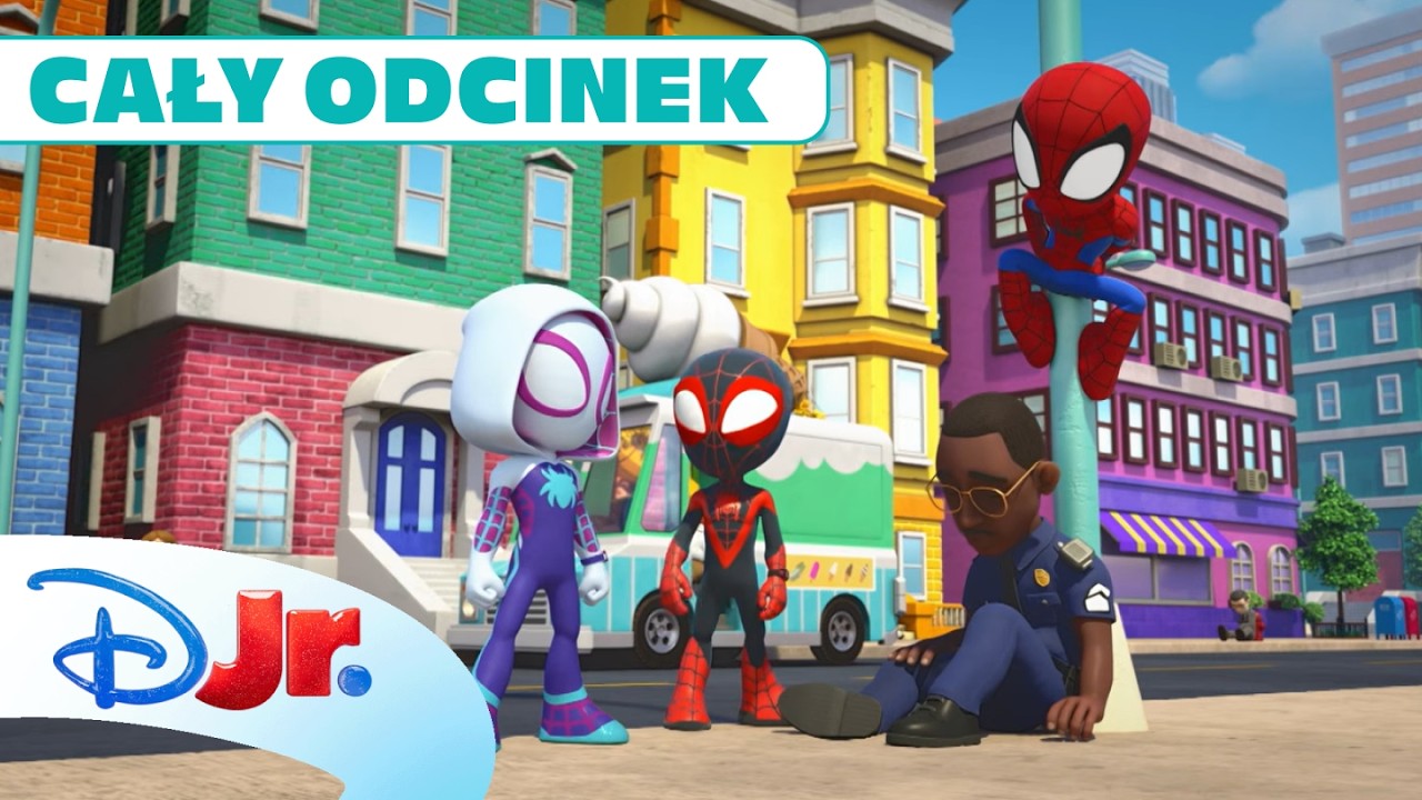 🕸️ Pomyśl zanim zrobisz | Spidey i super-kumple | Disney Junior Polska
