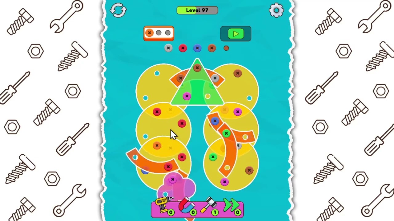 Screw Out: Bolts and Nuts - Level 97