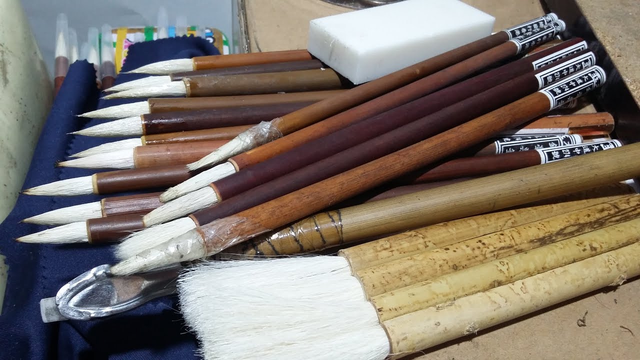 อุปกรณ์และการเตรียมสำหรับสีฝุ่น