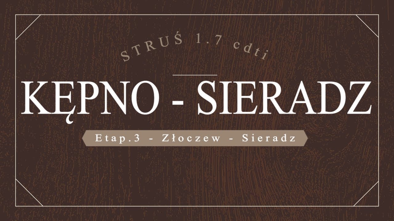 ZŁOCZEW - SIERADZ GPS [DW482-DW480][e3 Kępno-Sieradz] @BoczneDrogi