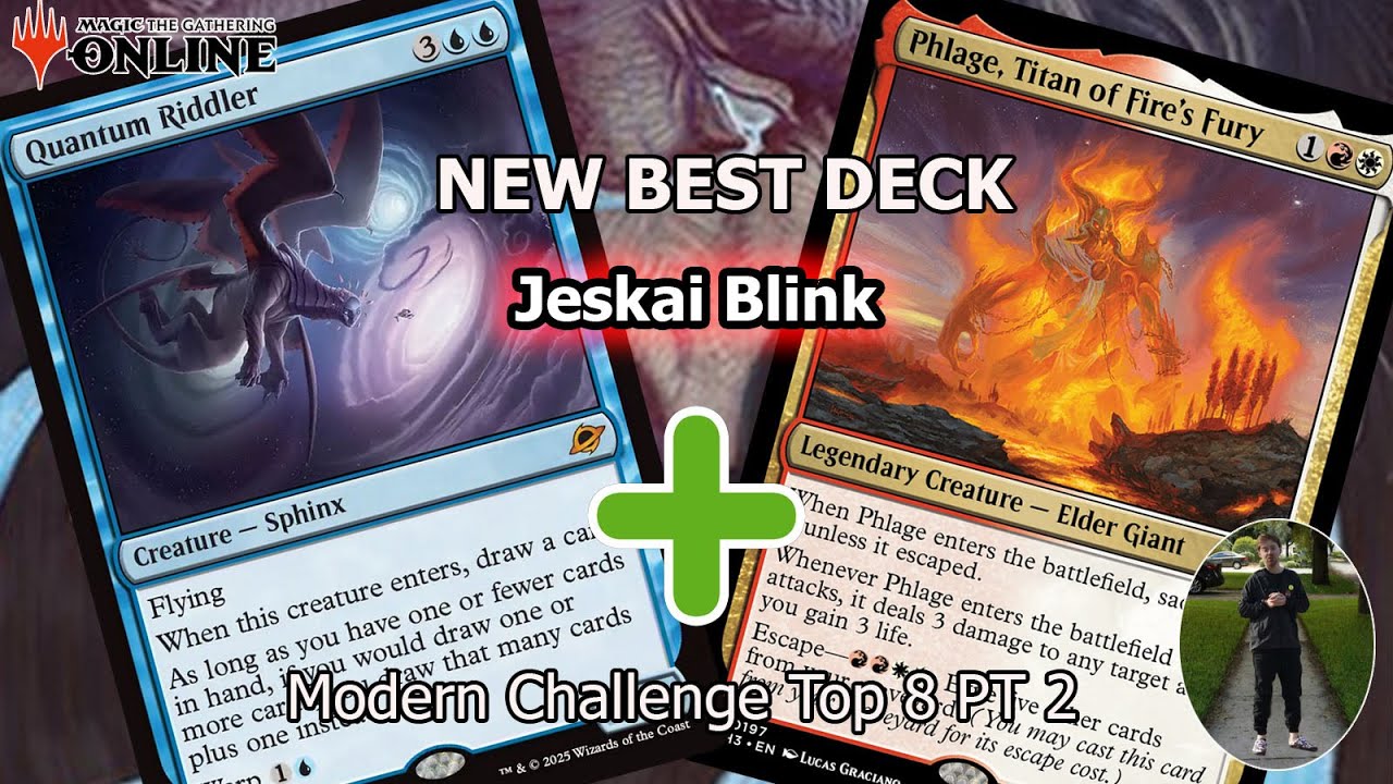 JESKAI IS THE NEW BEST THING | Modern Challenge top 8 with Jeskai Blink PT 2 | Magic Online