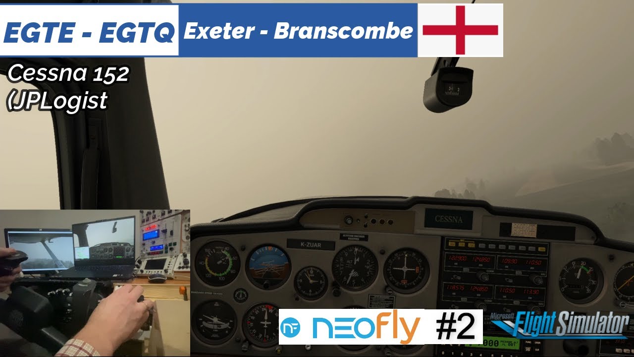 MSFS &bull; live &bull; Карьера в NeoFly 4 #2 &bull; миссии по Англии &bull; прощай Cessna 152 c нормальным автопилотом