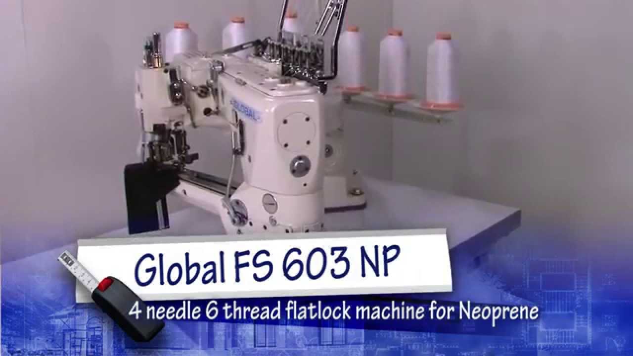 Global FS 603 NP - Feed Off The Arm, Direct Drive, Interlock Flatseamer