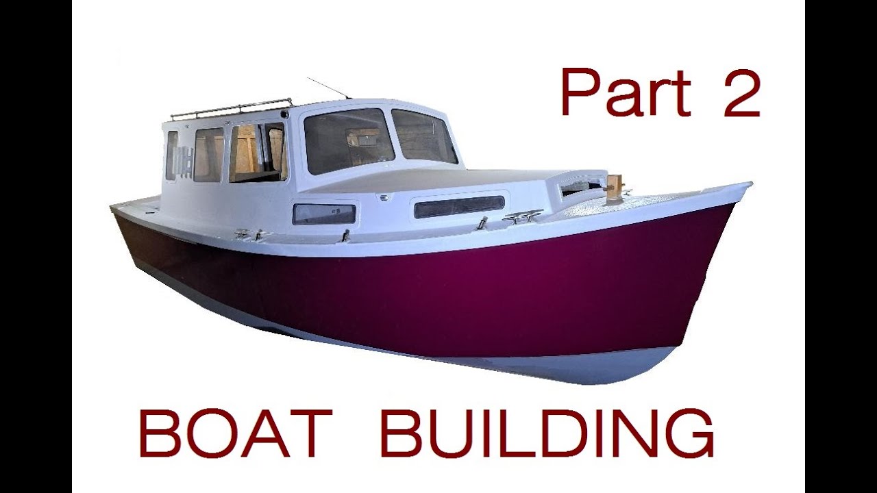 PLYWOOD BOAT BUILDING PROJECTS DE23  Part 2