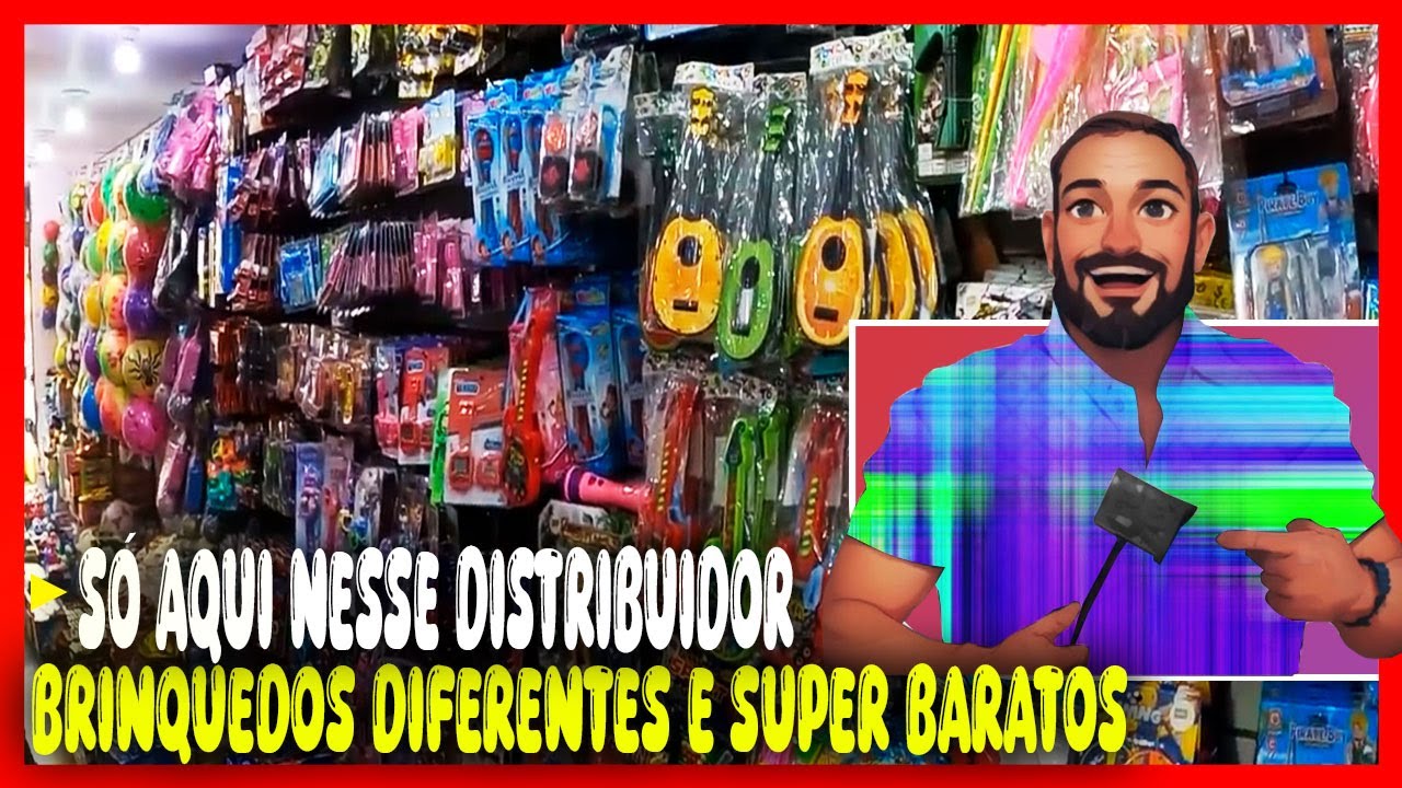 BRINQUEDOS DIFERENTES E BARATOS NA 25 DE MARÇO! DISTRIBUIDOR