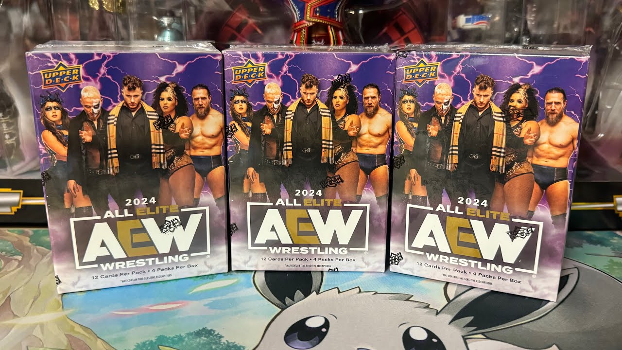 AEW Upper Deck 2024 Blaster Box Opening!