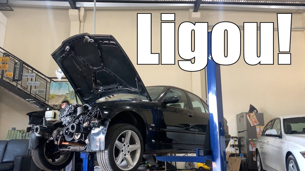 Bmw E36 328i - Primeira partida ap&oacute;s montagem... 🙏🙏🙏 - Parte FINAL