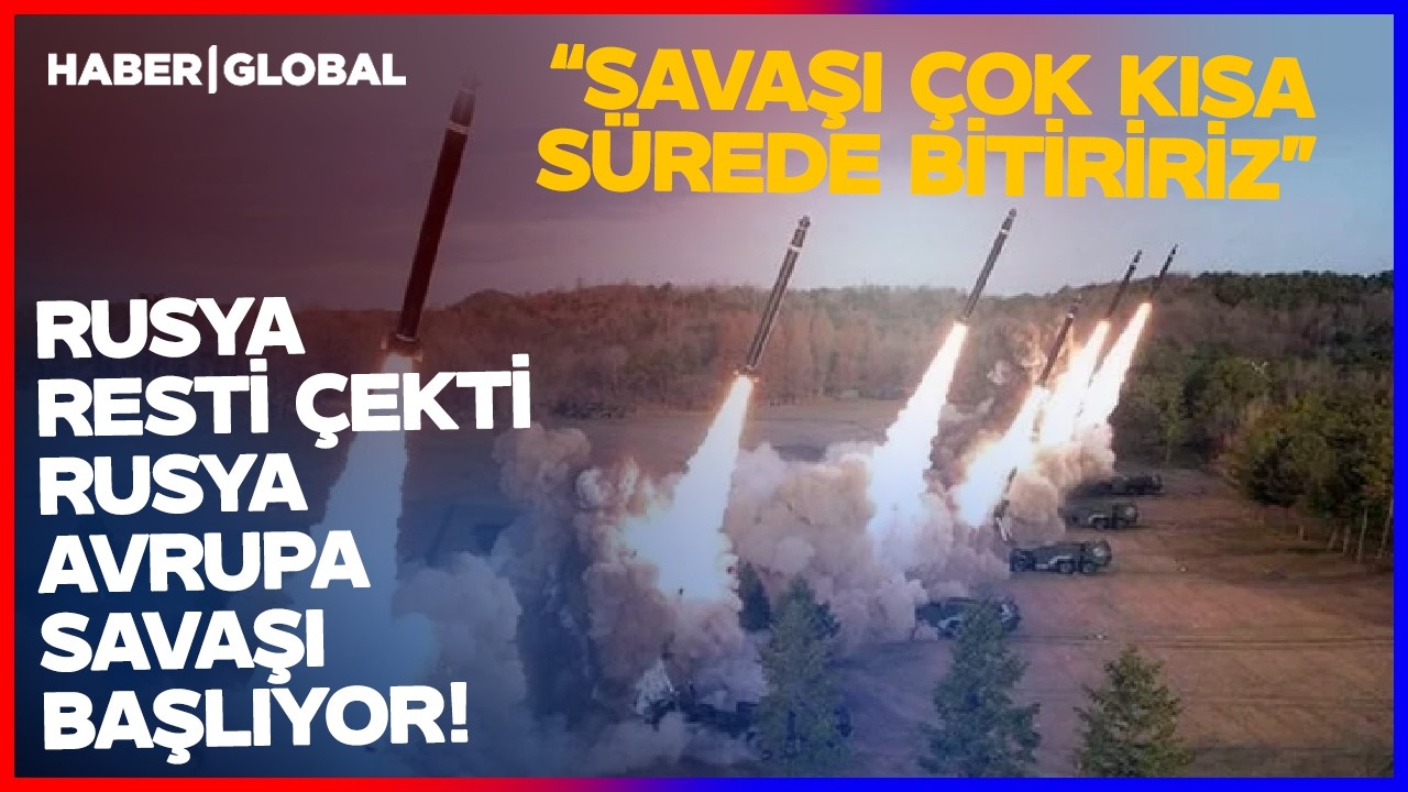 LAVROV RESTİ &Ccedil;EKTİ I Yeni Savaş Başlıyor! Avrupa Başkentleri Dikkatli Olsun! 