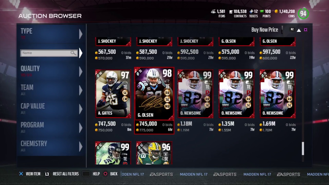 Madden 17 ultimate Team - Pro Pack Bundle Opening