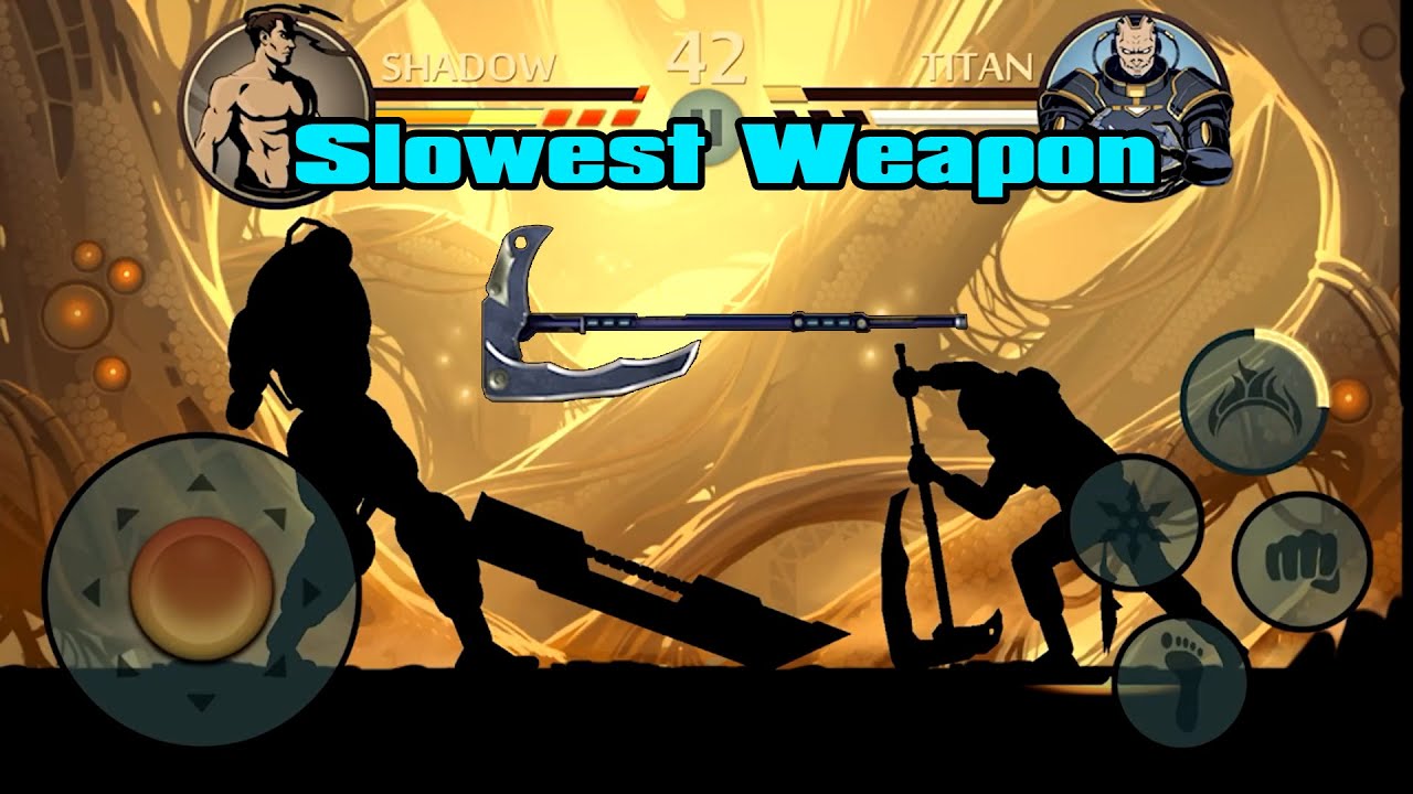 Shadow Fight 2 || Reaver Weapon vs TITAN 「iOS/Android Gameplay」