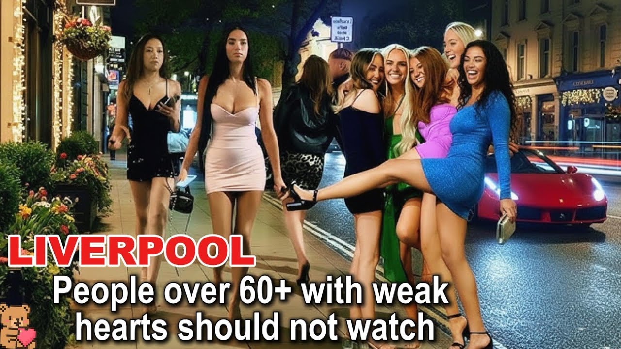 2025 Liverpool Nightlife 🇬🇧: Shocking 3AM Party Scenes in Ultra 4K – Full City Tour