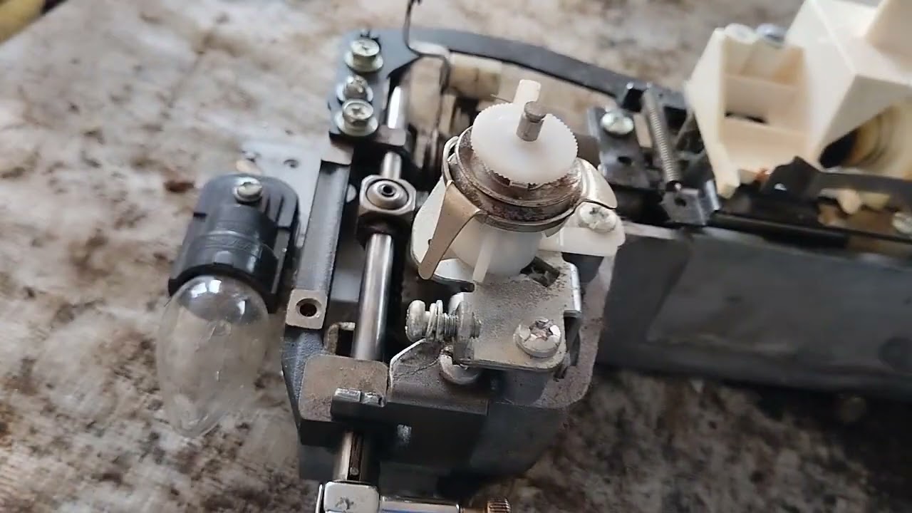 Máquina brother LS-2000. Cambio de tambor. Parte 2.