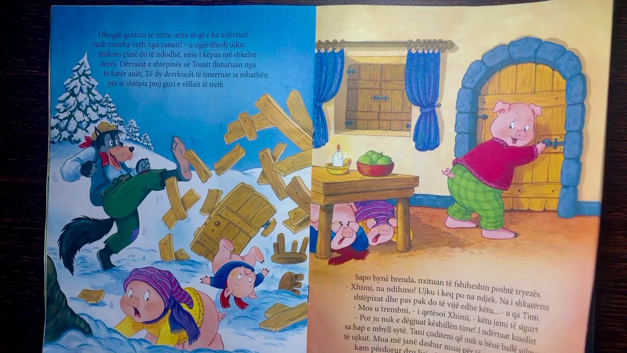Tre derrkucët | Përralla edukative për fëmijë | Albanian fairytailes | Bedtime stories